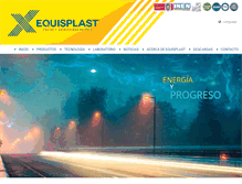 Tablet Screenshot of equisplast.com